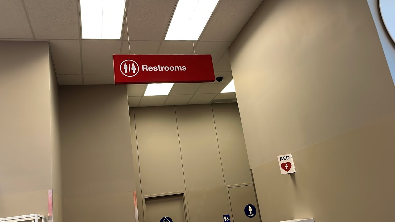 [UNRENOVATED] Target Unisex and Men’s Restrooms Full Shoot!