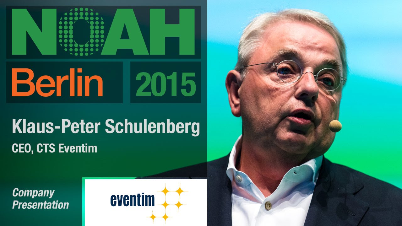 Klaus-Peter Schulenberg, CTS EVENTIM - NOAH15 Berlin