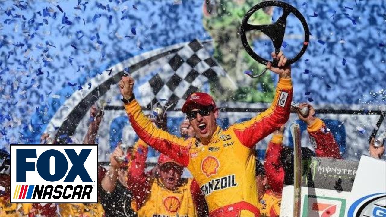 Joey Logano snaps 36-race winless streak | 2018 TALLADEGA | NASCAR on FOX
