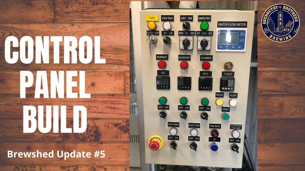 Brewshed Update # 5 - Control Panel Build 1