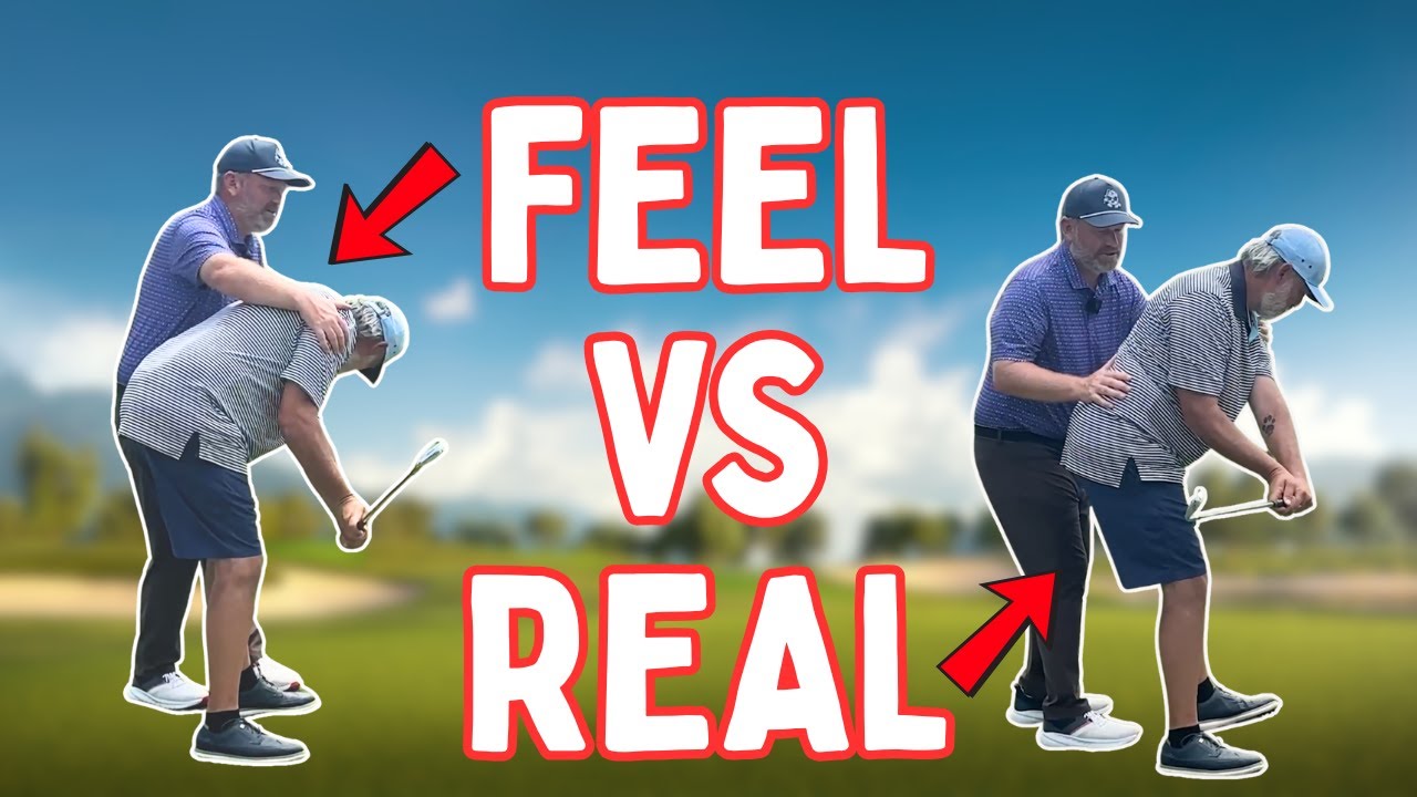 How Learning Feel Vs Real In the Golf Swing Can Help Out Your Game!