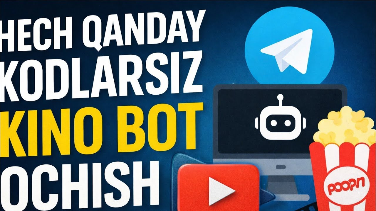 Kino bot ochish | Кино бот очиш🔥