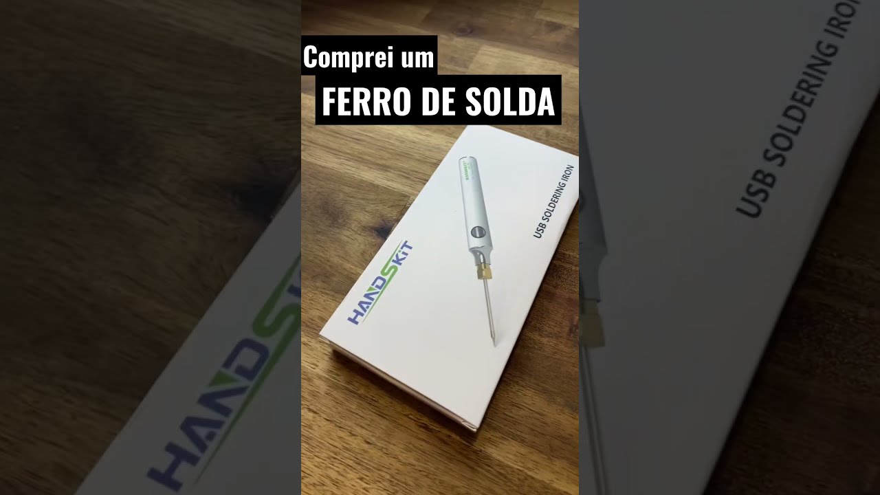 Impressionante ferro de solda USB caneta da AliExpress!🔥😱