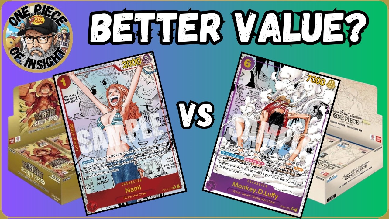 One Piece Booster Boxing: Pojedynek na oczekiwaną wartość PRB-01 kontra EB-02