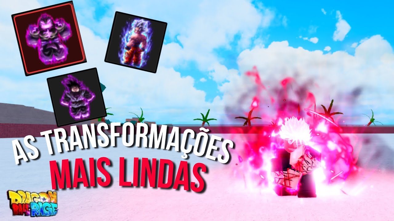 As Transformações mais lindas do Dragon Ball Rage