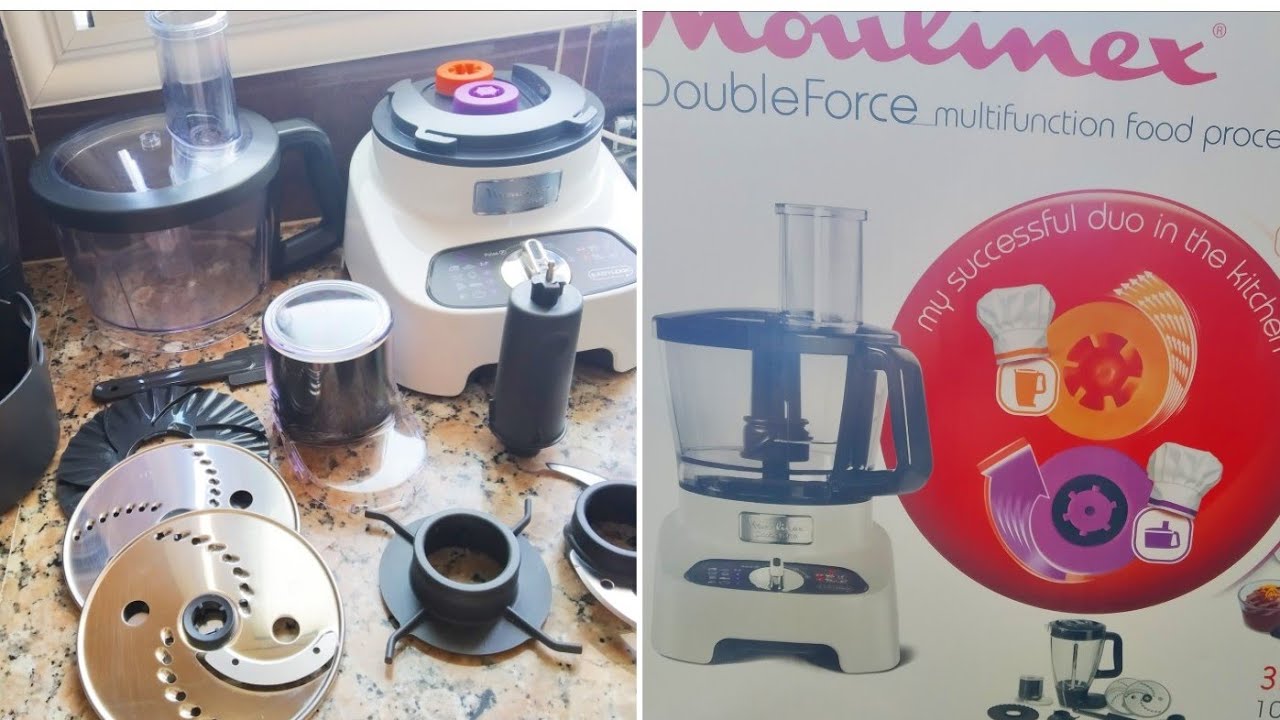 Robot Moulinex Double Force أجيو تشوفو شنو شريت  طريقة الإستعمال مع الشرح المفصل لأحسن