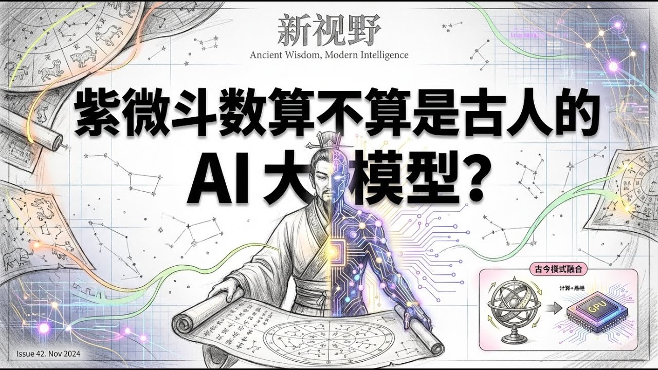 紫微斗数算不算是古人的 AI 大模型？ |  跨越三千年的降维打击