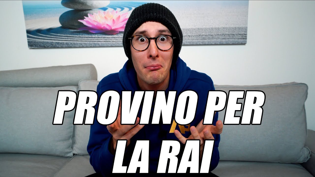 Ho fatto un PROVINO per la RAI (esperienza terribile) / Vlogmas 15