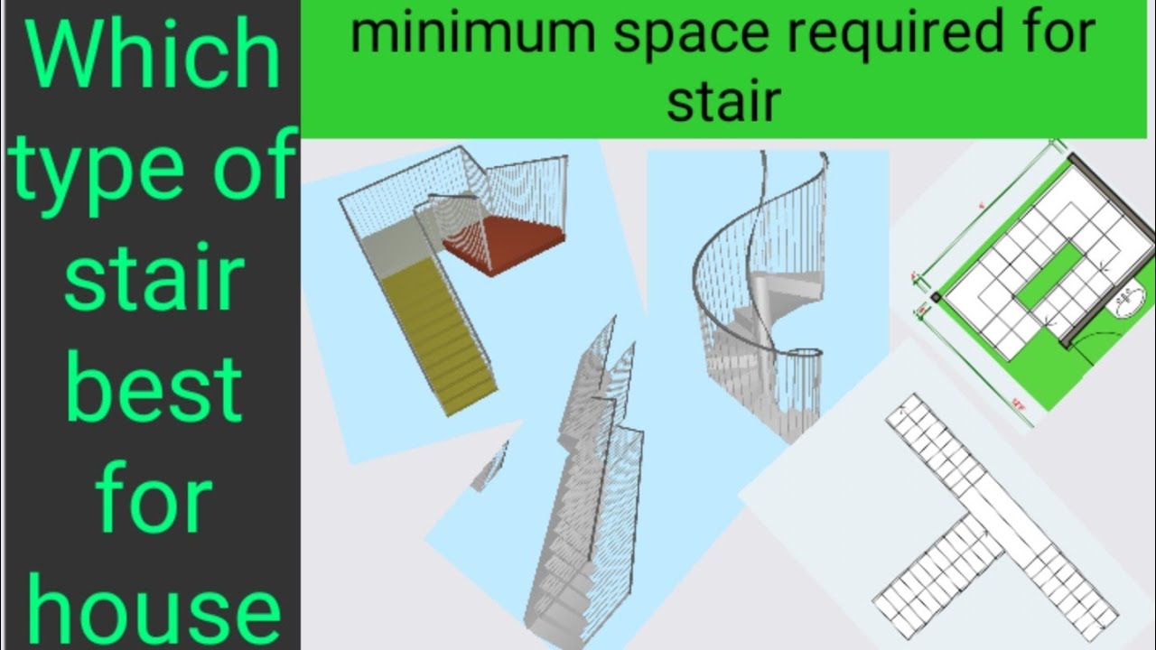Type of stair. Which type of stair best for residential building. classification of stairs.