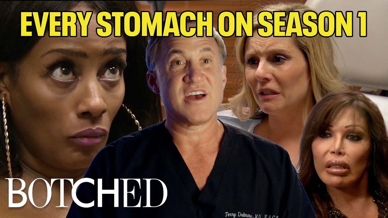 EVERY Stomach on Season 1: Unmedicated Surgery, Bad Infections & More (Compilation) | Botched | E!