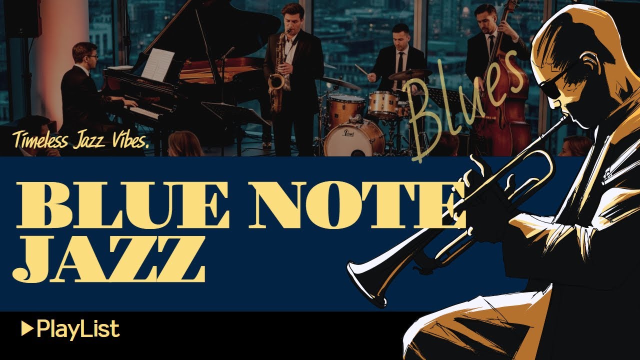 [🎷Blue Note Jazz] ▶Playlist - Relaxing New York Jazz for Late Night Healing & Peaceful Mood
