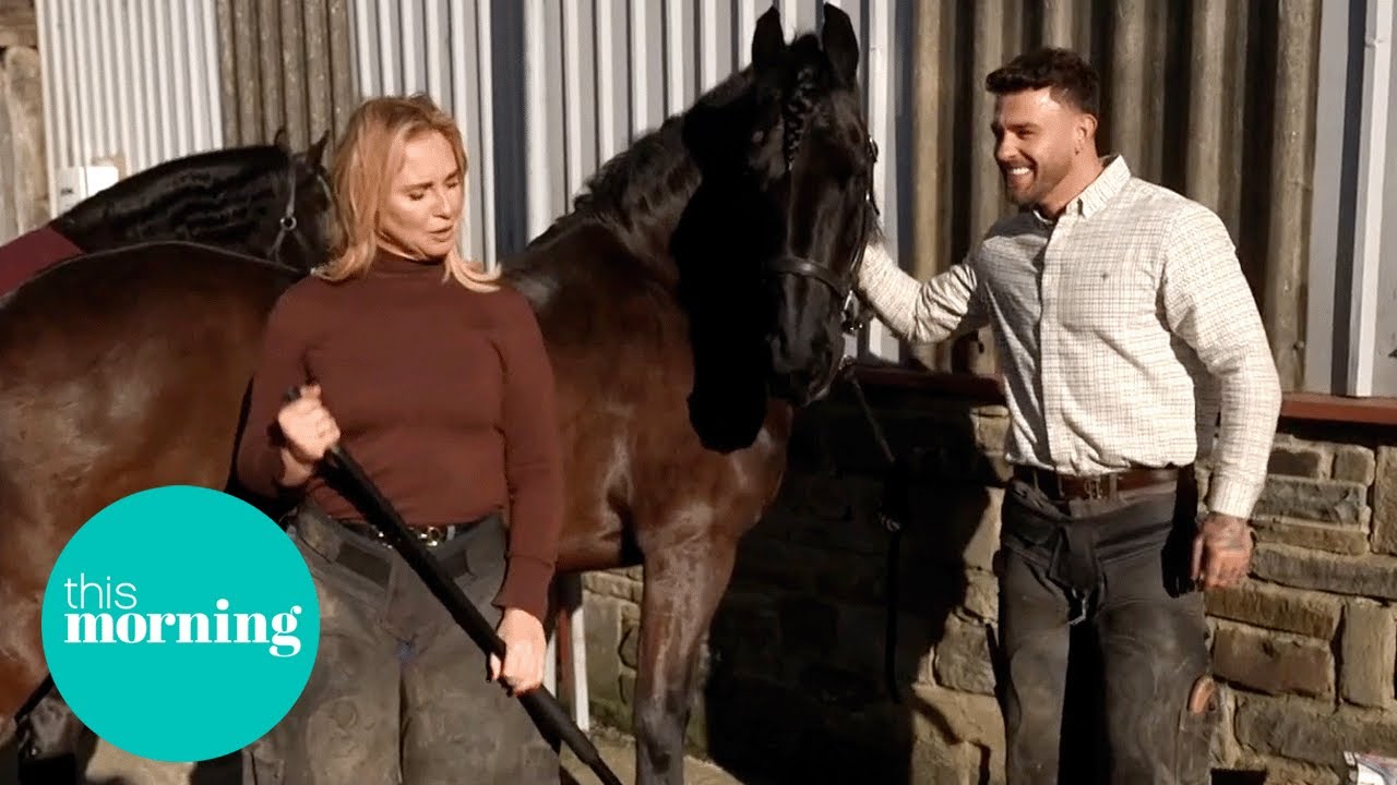 Josie Gibson Becomes A Horse Farrier For A Day! | This Morning
