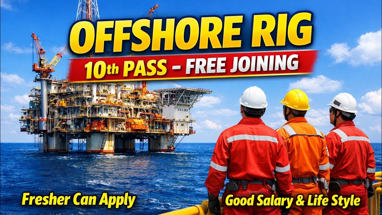 Fresher Offshore Kese Join Kare | Offshore Rig Kese Join Kare