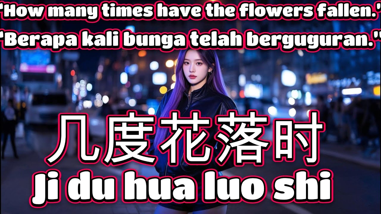 几度花落时🎵演唱🎵韩宝仪（超好聽）han bao yi 🎵cover🎵Ji du hua luo shi
