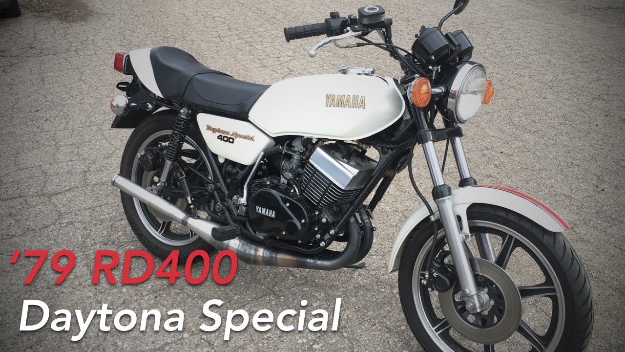 1979 YAMAHA RD400F DAYTONA SPECIAL -- Full Throttle Ride and More -- 2320 Original Miles!!