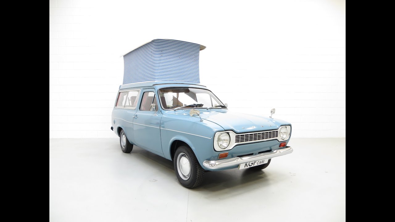 A Mk1 Ford Escort Canterbury Siesta Family Caravan with 51,368 miles and two owners - SOLD!