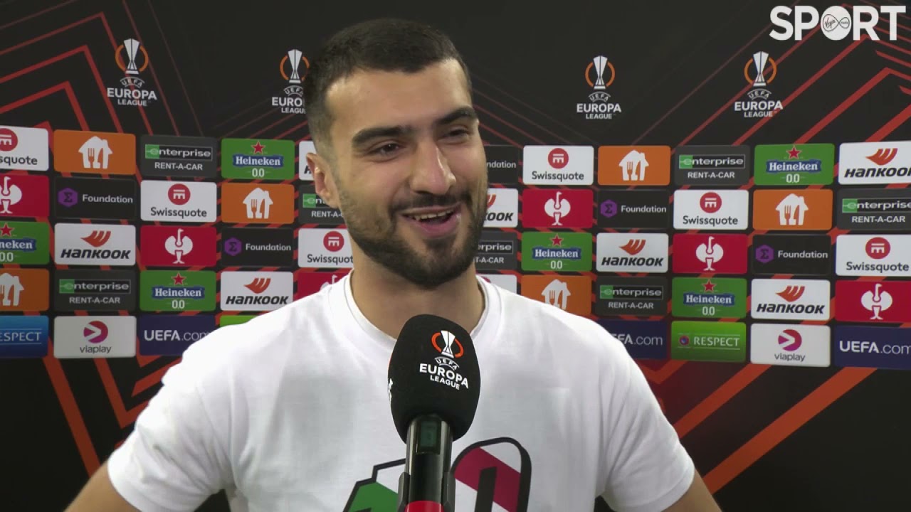 Legia Warsaw hero Mahir Emreli on his winner vs Leicester City.