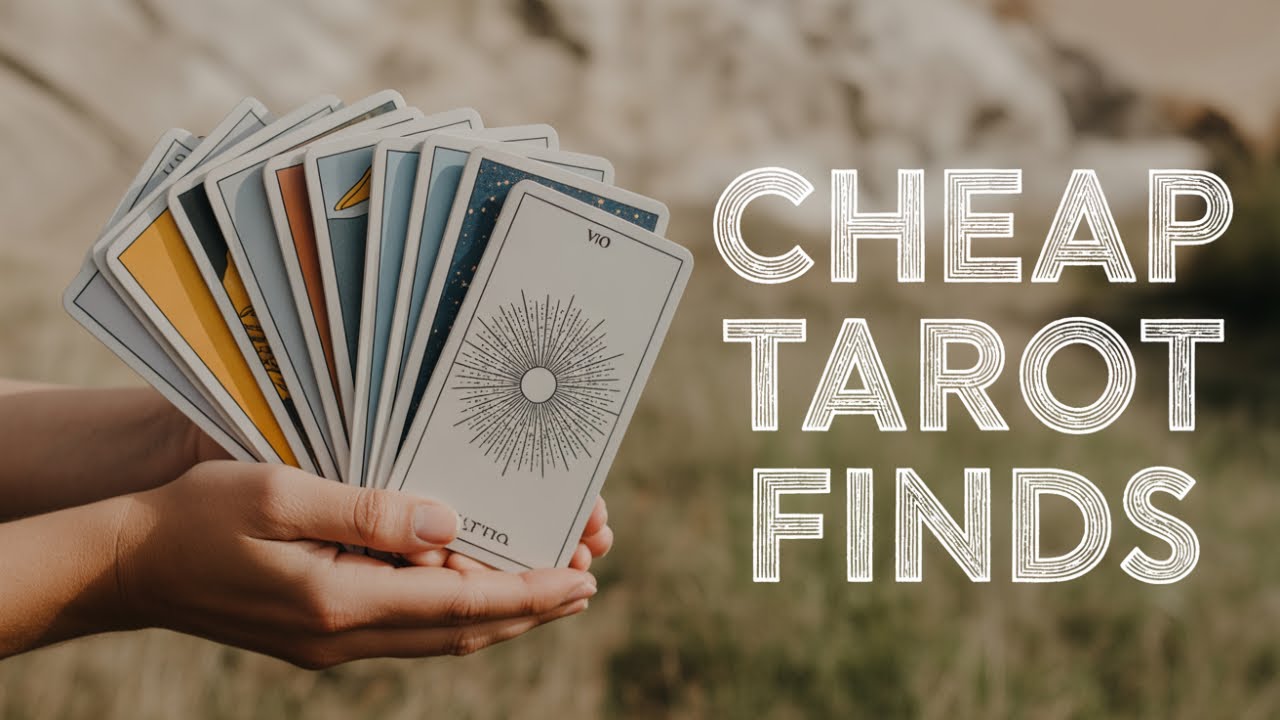 💸TOP 10 BEST MOST INEXPENSIVE TAROT DECKS in my collection.