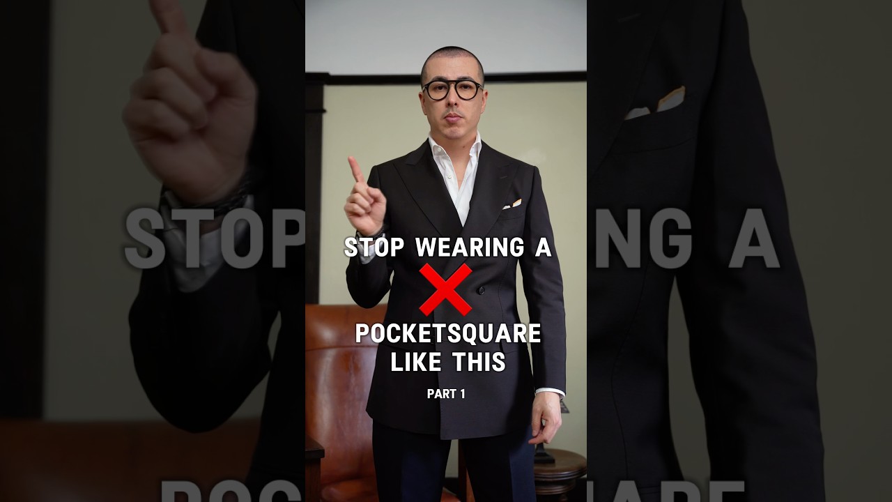 How to Fold a Pocket square. 