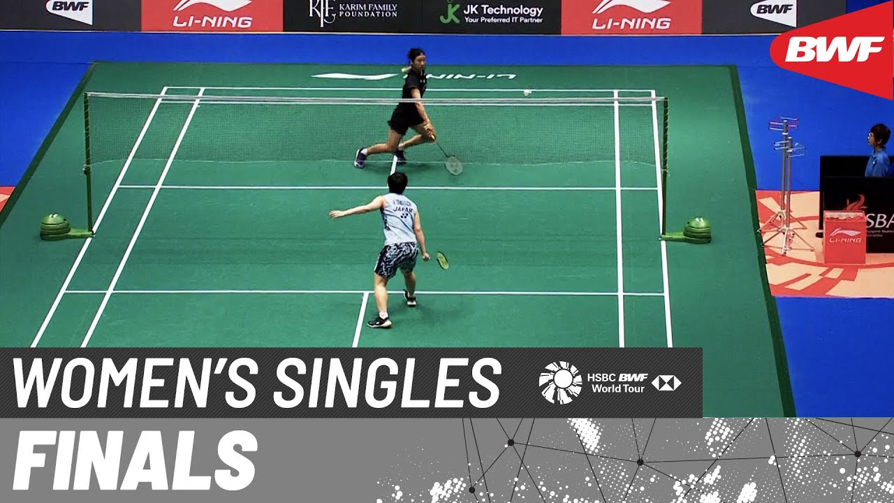 KFF Singapore Open 2023 | Akane Yamaguchi (JPN) [1] vs. An Se Young (KOR) [2] | F