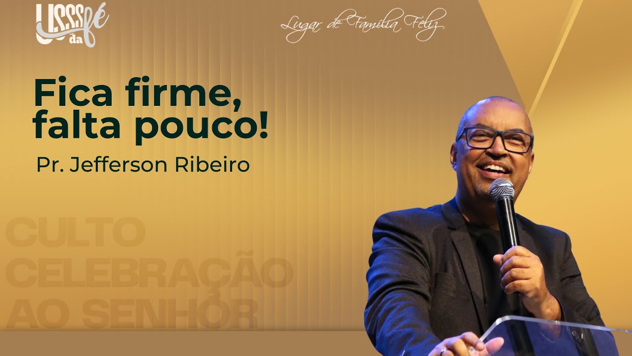 Culto Celebração ao Senhor  - 19:30h  -  15/03/2026