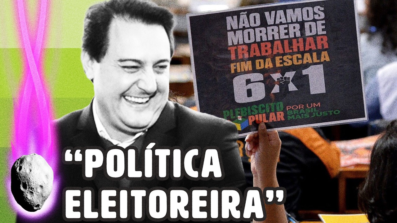 RATINHO JR. DIZ SER CONTRA FIM DA 6X1 E ESQUECE DE MENCIONAR CONDENAÇÃO DO PAI | PLANTÃO