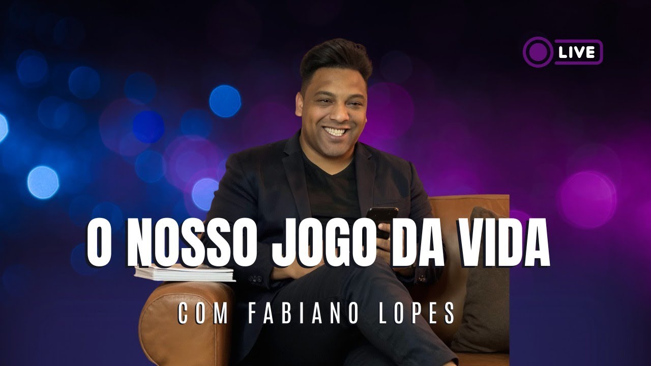 Mentoria - O Nosso Jogo da Vida 01/52 - 06/01 às 20h | Fabiano Lopes