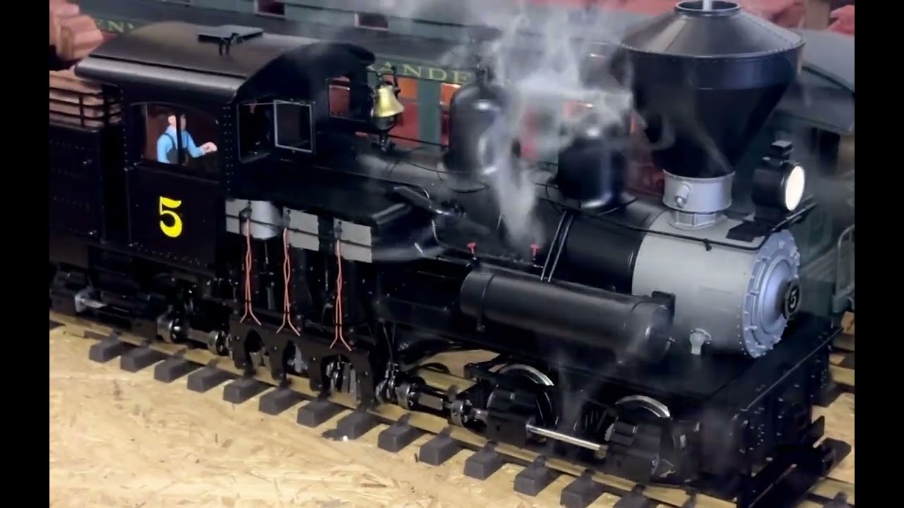 Einzug der ersten Shay , erster Test . 