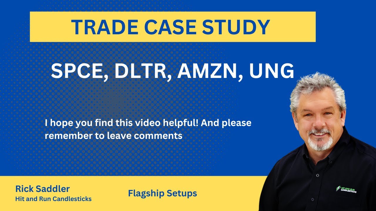 Case Study Charts with Rick Saddler and Hit and Run Candlesticks