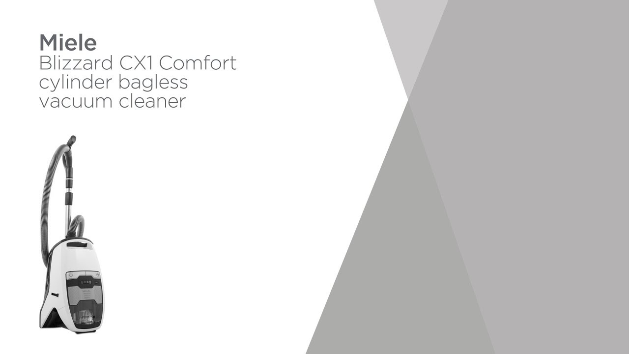 Miele Blizzard CX1 Comfort Vacuum Cleaner - White | Product Overview | Currys PC World