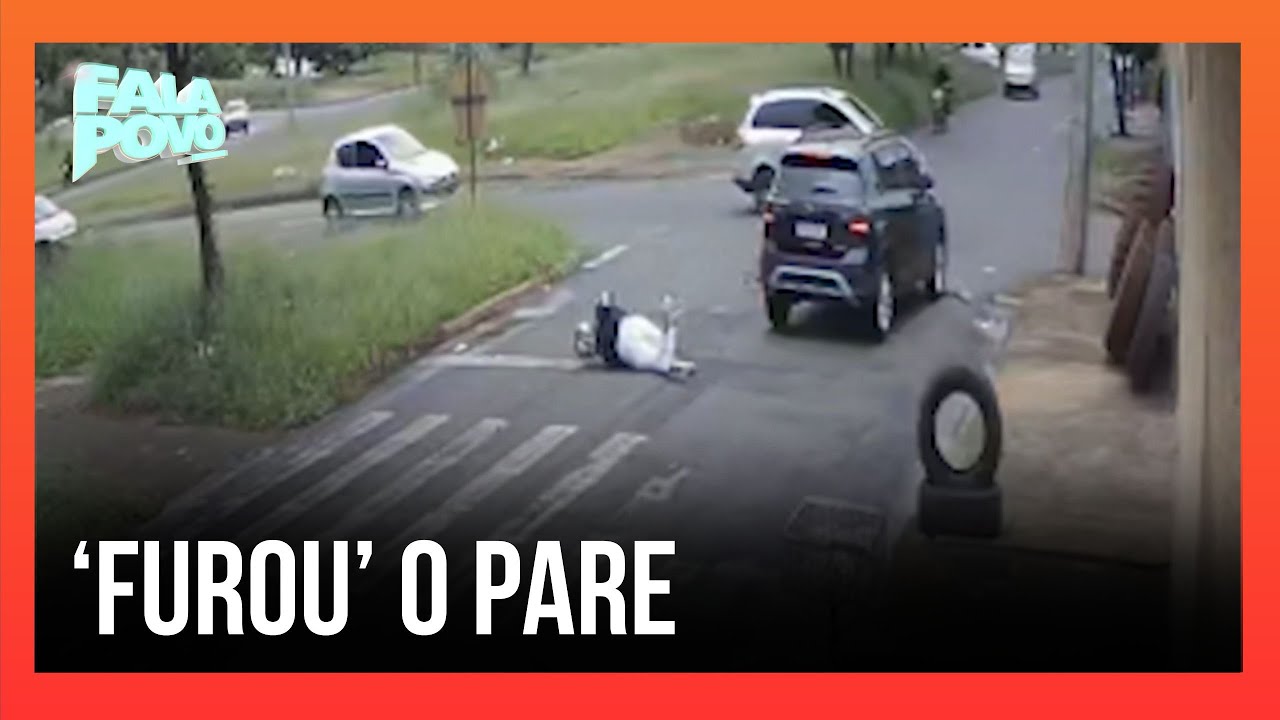 Carro ignora 