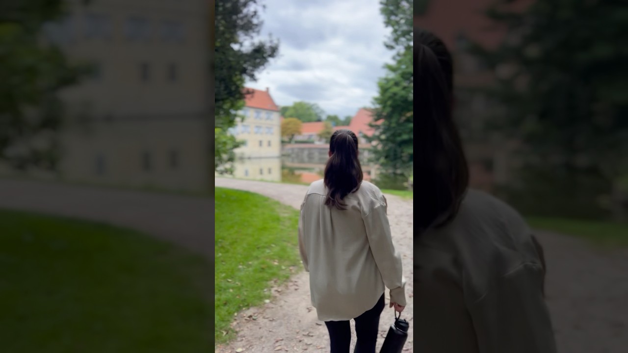 Visiting Burg H&uuml;lshoff 🏰✨ A stunning moated castle surrounded by nature and history