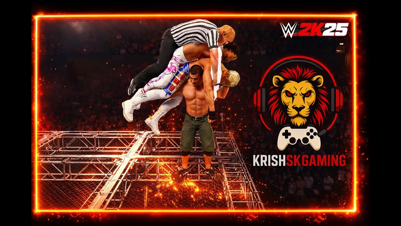 🔥 50 способов выполнить «Attitude Adjustment»! | Подборка финишных приемов Джона Сины | WWE 2K25