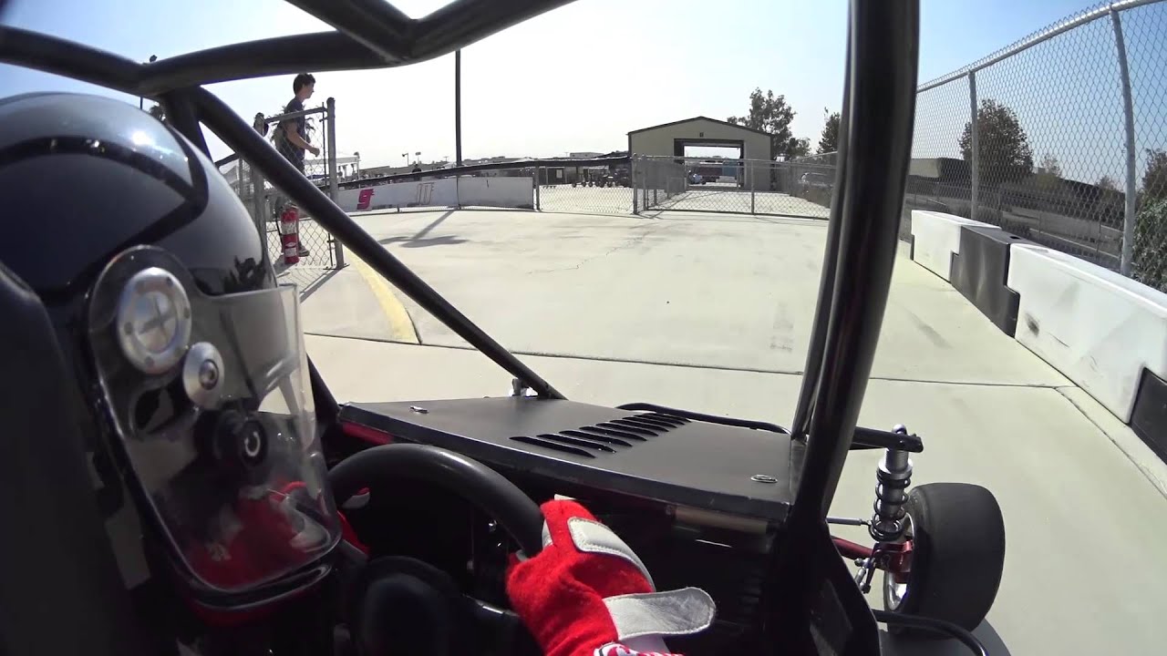 Brayden wins the Red Rookie pole at OSQMRA - In car Camera