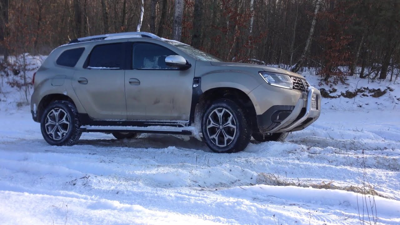 When 2WD is not enough for snow with Dacia Duster