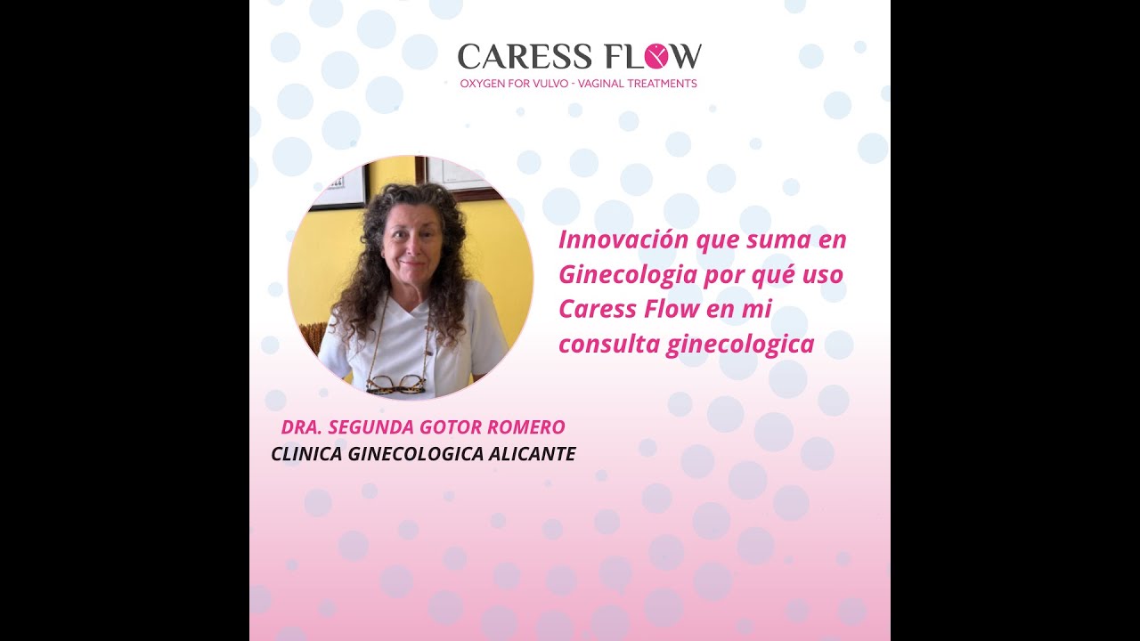 Caress Flow para la Atrofia y las infecciones vulvo vaginales |  Dra Segunda Romero Gotor