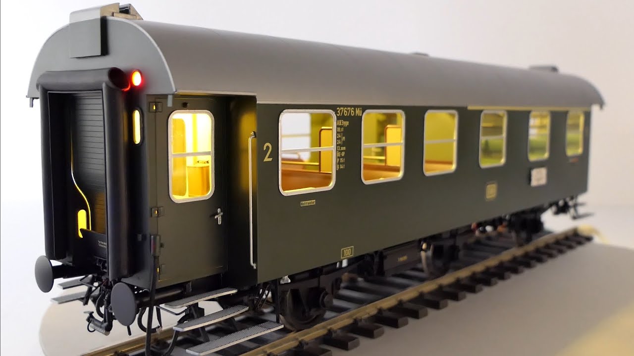Unboxing Umbauwagen 3yg Spur 1 von Wunder – Modellbahn 1:32 Spur1 – AB3yg BD3yg Epoche III/IV Review