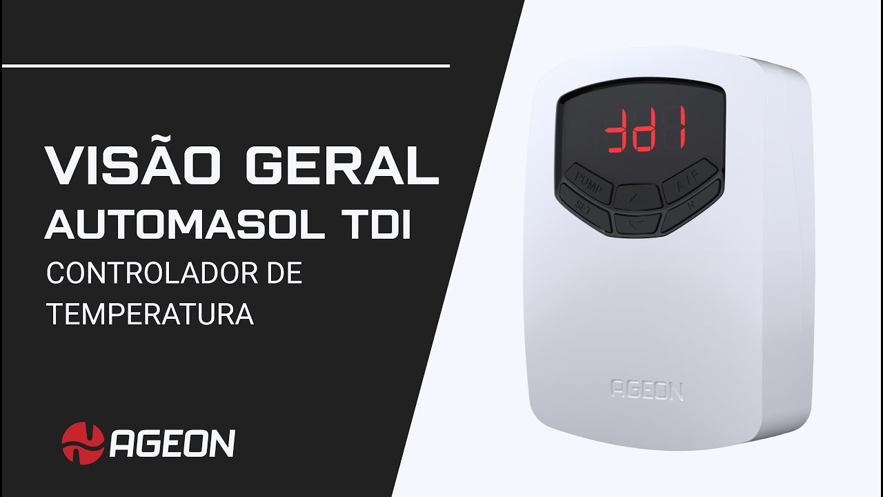 AutomaSol TDI: vis&atilde;o geral do controlador de temperatura para aquecimento solar