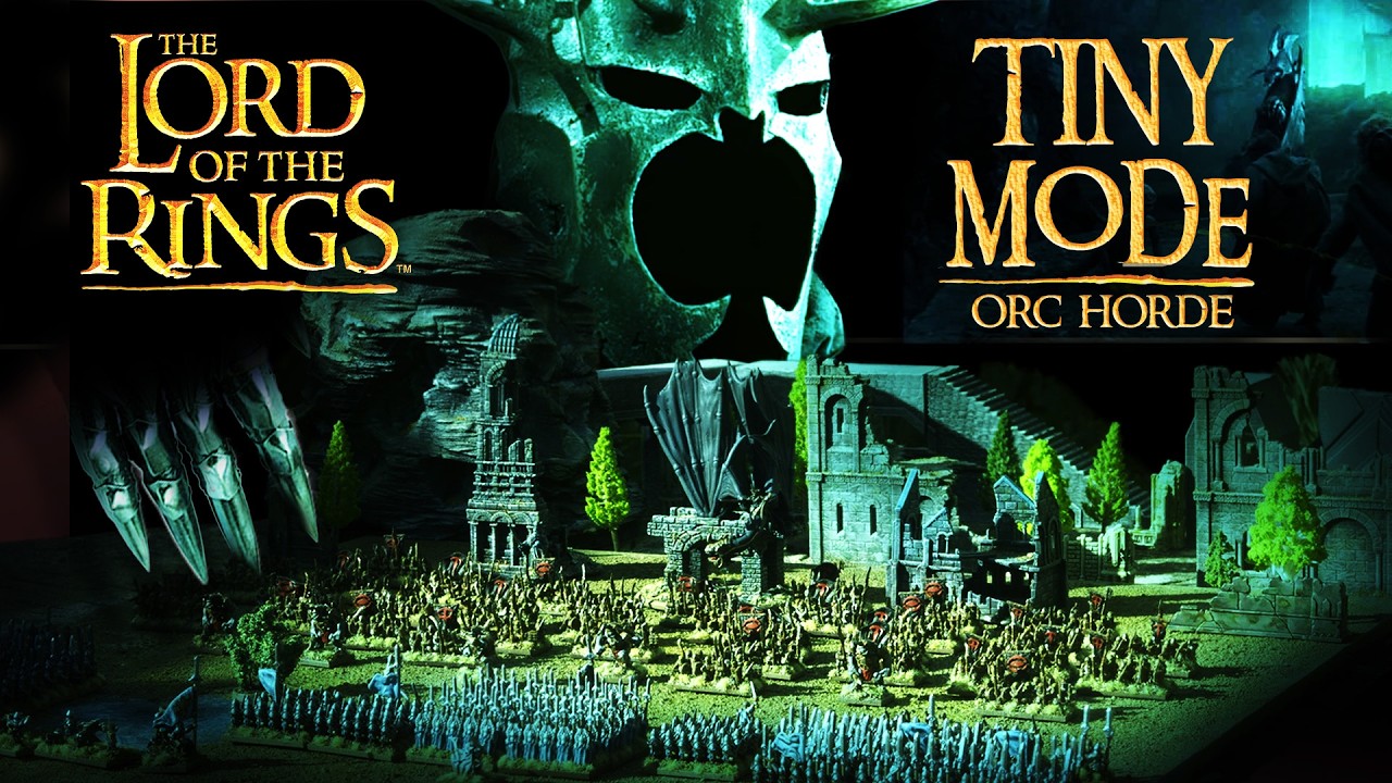Tiny LOTR ORCS: Shrinking the Epic to 10mm!