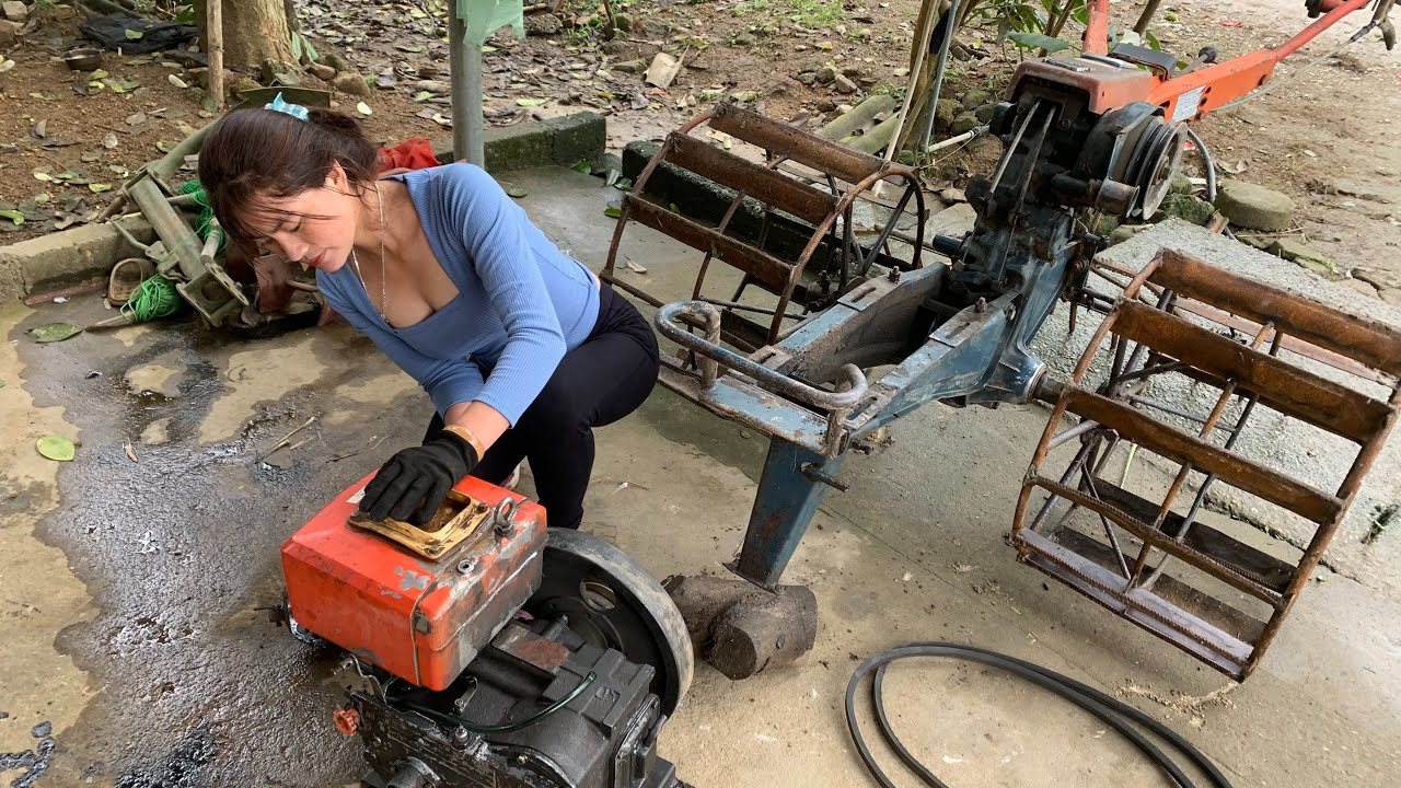 Genius Girl Repair. Restore all engines. Complete tractor restoration