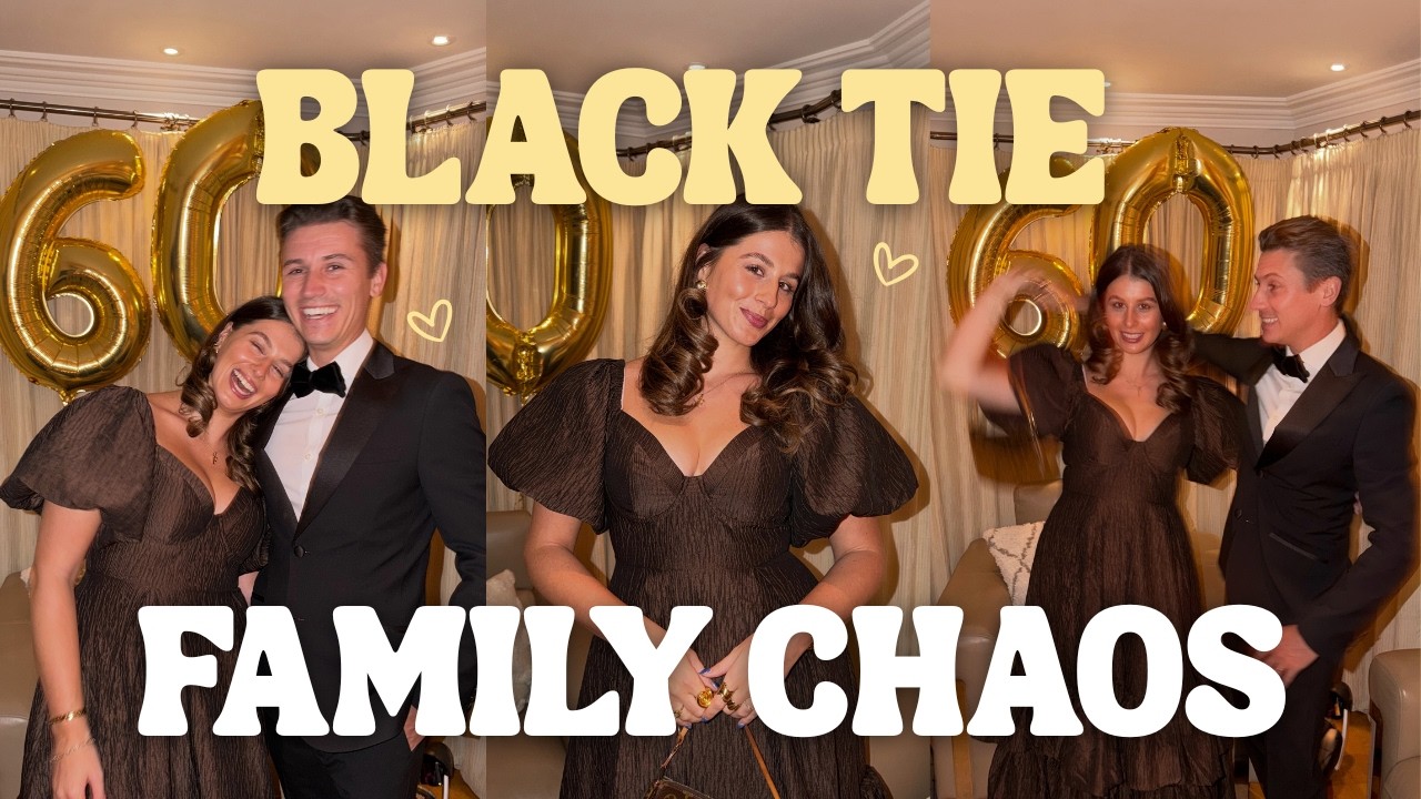 The Biggest Family Birthday Weekend Ever 😭🎂 | Snow, Surprises & Black Tie Chaos