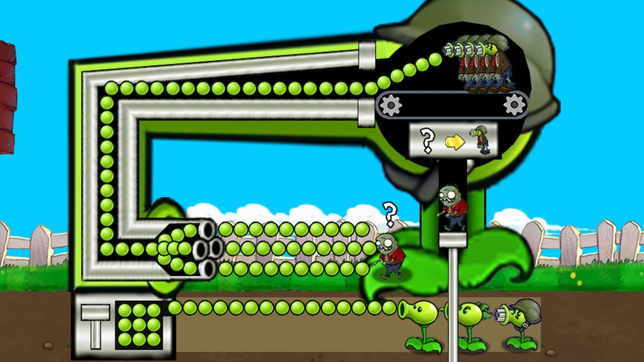 Strongest Fusion Plant. 259 Plants Vs. Zombies PvZ Plus pvz funny moments