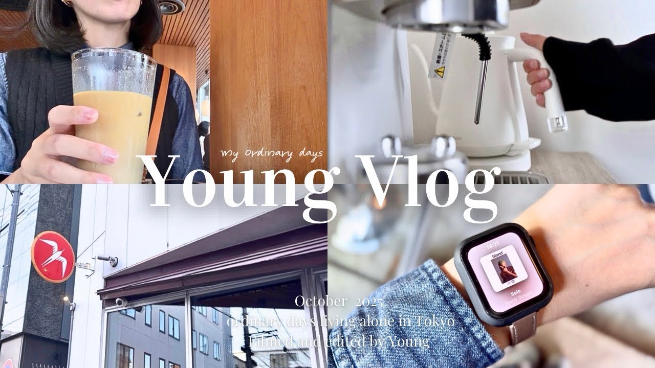 vlog. | 東京30代社会人の日常🌰浅草さんぽとFUGLEN Tokyo | カフェでひとり過ごす休日| スリコのクリスマス