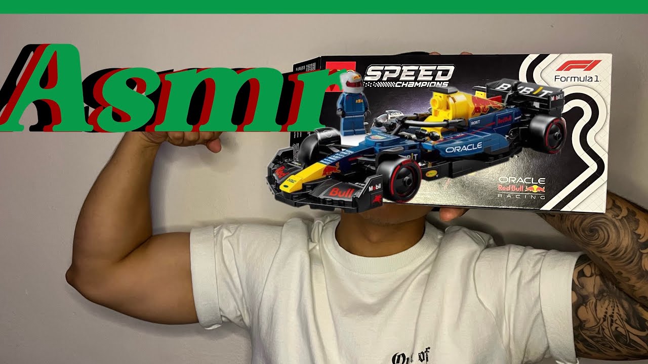 ASMR ARMANDO LEGO F1.🏎️ pt1  (Solo sonidos) SONIDOS TELAJANTES SONIDOS DE LLUVIA 🌧️ UNBOXING LEGO F1