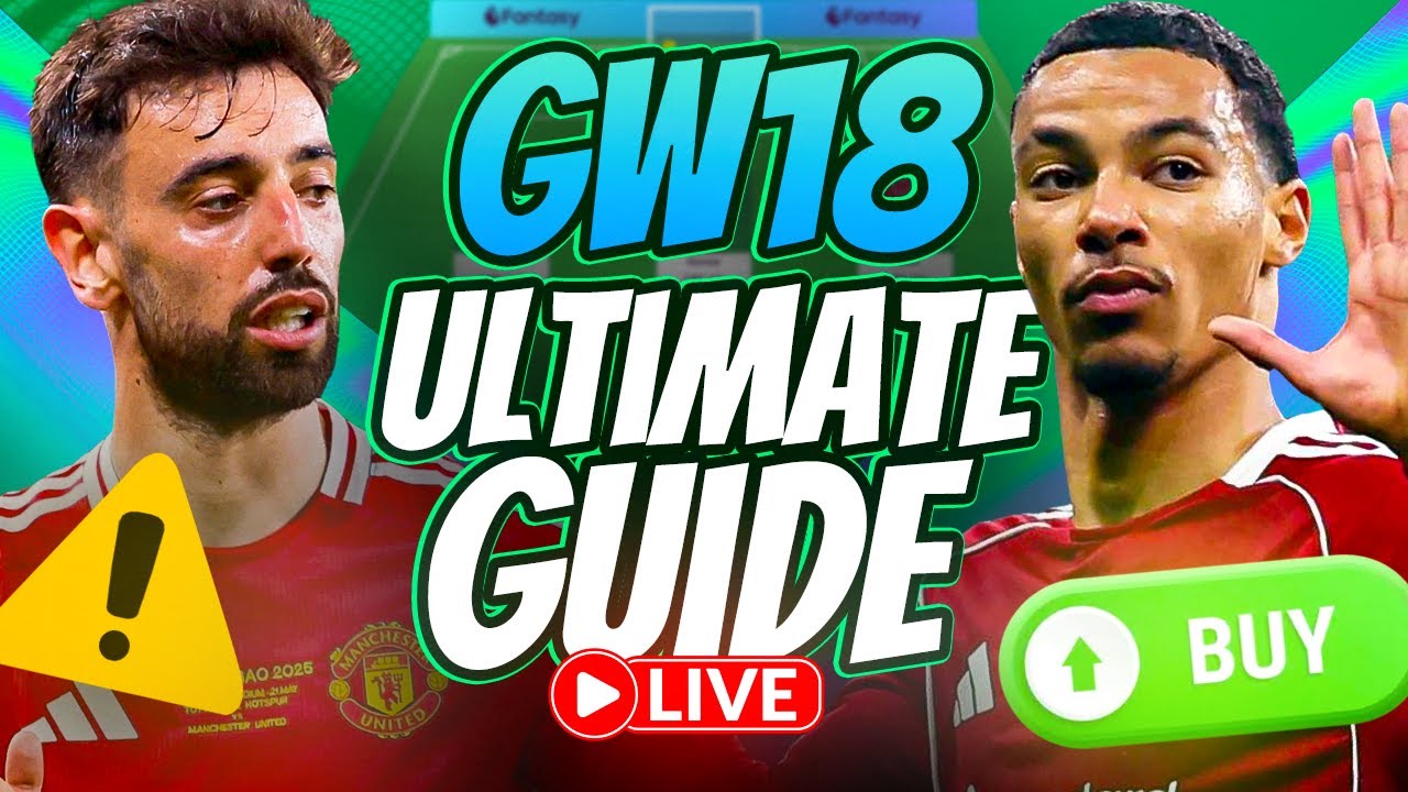 FPL GW18 TRANSFER TARGETS | FANTASY PREMIER LEAGUE 2025/26