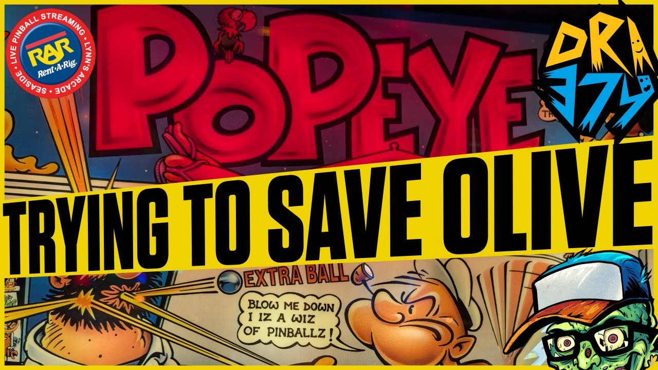 Bally Popeye: First few games. Streamed on the RAR from Lynn's Arcade.