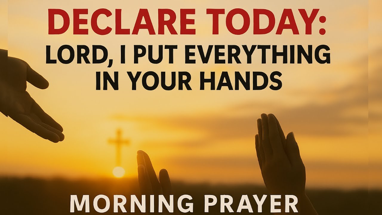 Just Exist, Let God Do the Rest | A Morning Prayer of Peaceful Surrender | Morning Prayer