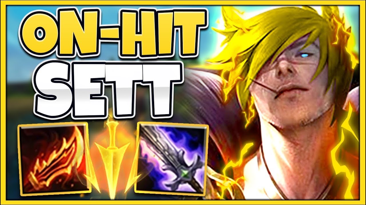 WTF!? THIS SETT BUILD IS ACTUALLY 100% RIDICULOUS!! (CRAZIEST DAMAGE) - League of Legends