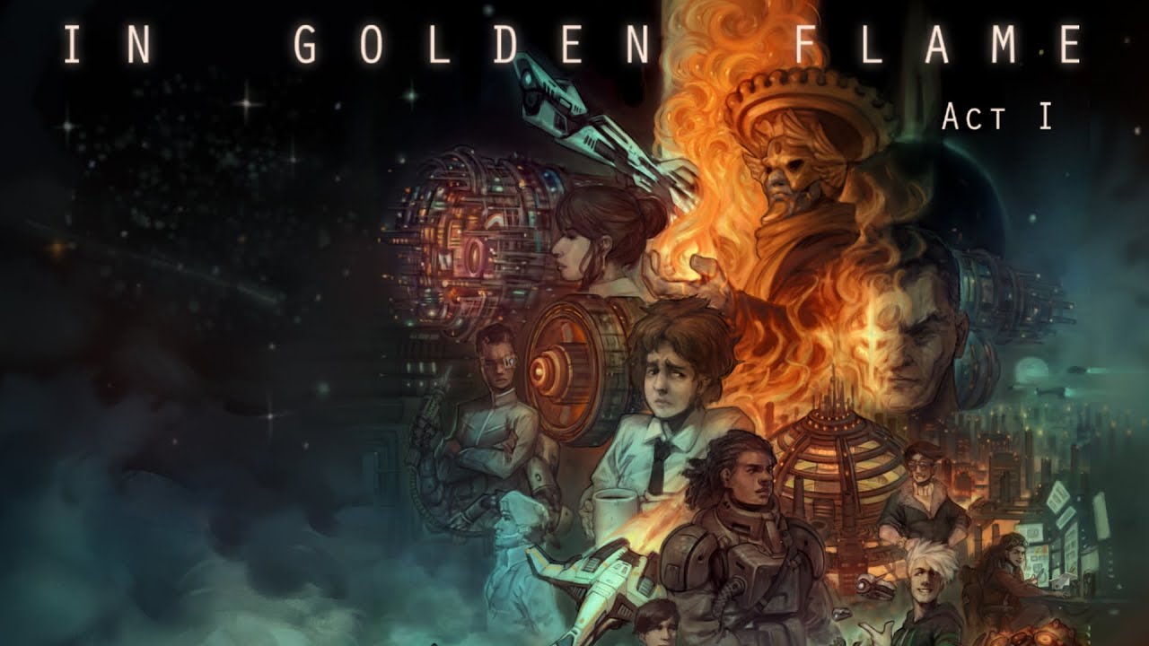 Intro to In Golden Flame Act 1, a Lancer HOMEBREW Supplement
