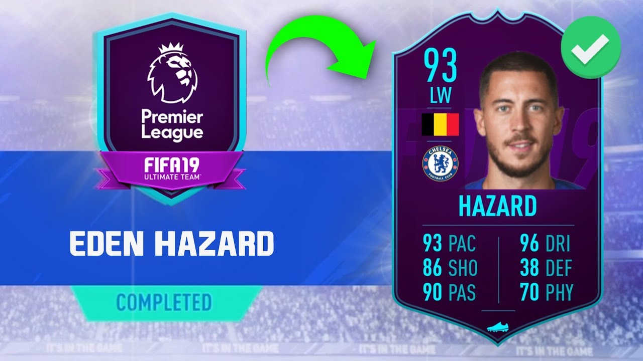 93 HAZARD PLAYER OF THE MONTH SBC CHEAPEST SOLUTION - #FIFA19 September POTM Hazard